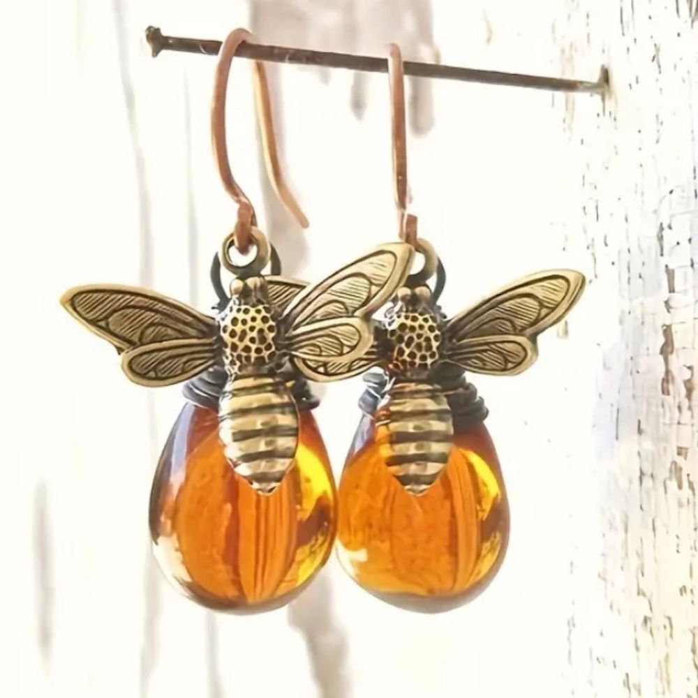 Hand crafted Bee And AHoney Earrings For Kids And Adults